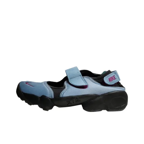 Nike Air Rift Устойчивая к истиранию Низкая Повседневная обувь Унисекс Синяя