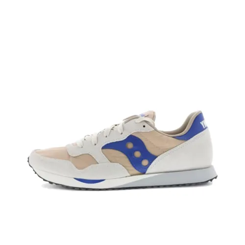 Saucony DXN Trainer Износостойкие Низкие Беговые Кроссовки Мужские Коричневые Синие