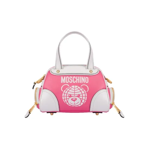 MOSCHINO Сумка через плечо из синтетической кожи маленькая сумка для женщин розовая
