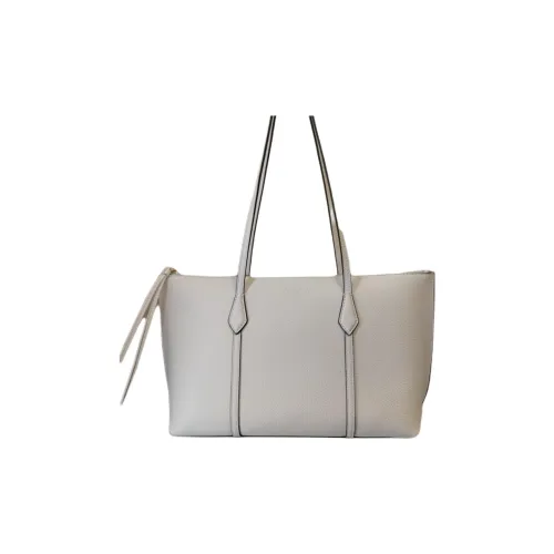 TORY BURCH BONBON Коллаборация Perry Лакированная кожа Сумка Маленькая Женская Белая