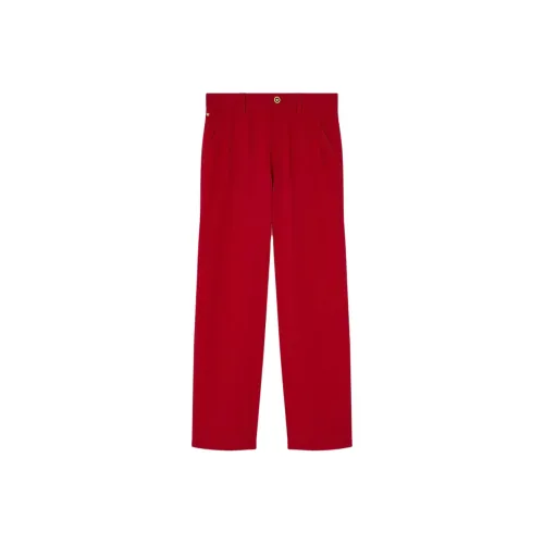 VERSACE JEANS SS25 Повседневные брюки Мужские Красные