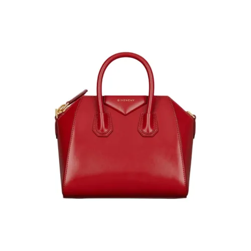 Givenchy Antigona Телячья кожа Сумка Мини Женская Вермильон