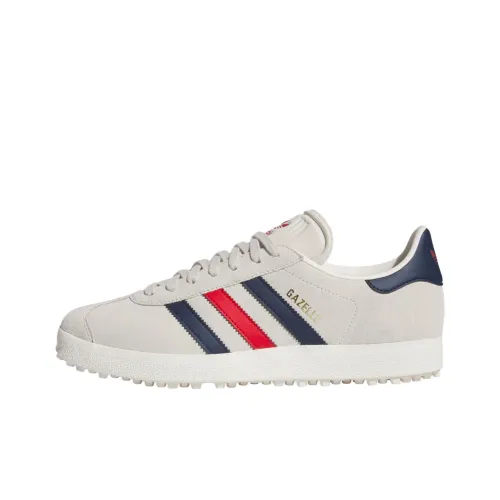 Adidas Originals Gazelle Аbrasion Resistant Низкие Топ Обувь для гольфа Унисекс Серый