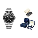 Стальной браслет, глубокий черный