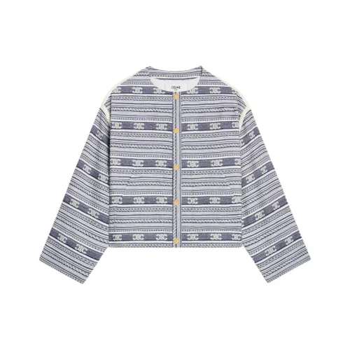 CELINE Куртки и Пальто Женские Синие