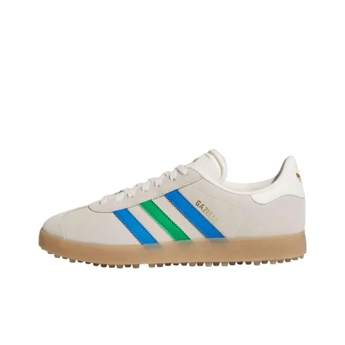 Adidas Originals Gazelle Аbrasion Resistant Низкие Golf Shoes Унисекс Зеленый Белый