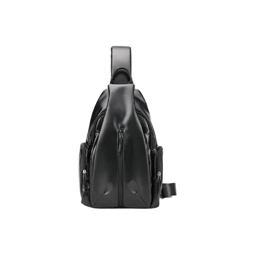 VIHUS Oxford Sling Bag Standard Men's Black