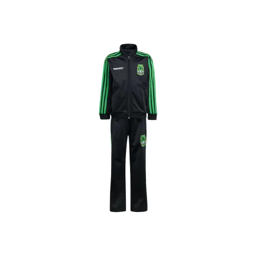 Adidas Originals X Minecraft Коллаборация Повседневная спортивная одежда Черный для детей 3-7 лет