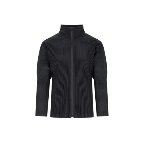 Homme Plissé Issey Miyake Куртки и Пальто Мужской Черный