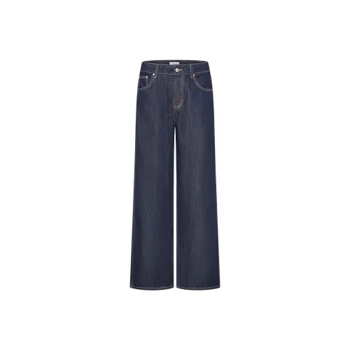 URBAN REVIVO Индиго Женские Джинсы