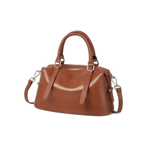 AOKANG Коровья кожа с синтетической кожей портативная сумка через плечо средний размер женский многоцветный