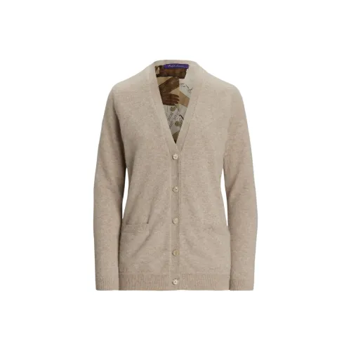 Ralph Lauren Collection FW25 Предзимняя коллекция Кашемировый свитер Женский Коричневый