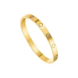 Романтический браслет с клевером четырехлистный