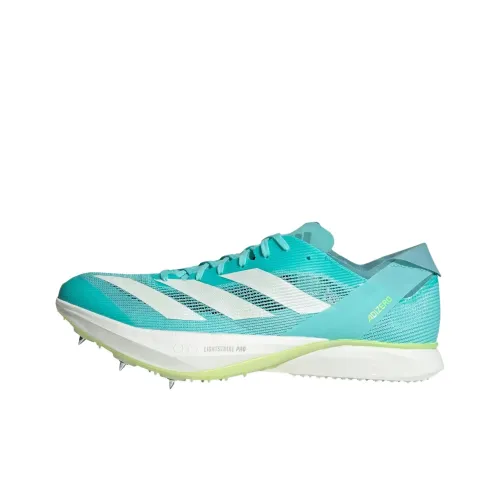 Adidas Adizero Avanti Износостойкие Низкие Беговые Кроссовки Унисекс Зеленые