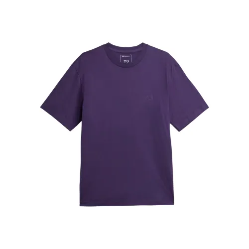 Y 3 Фиолетовая Унисекс Футболка