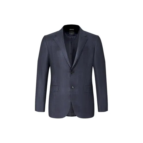 Ermenegildo Zegna Темно-синий Мужской Деловые костюмы