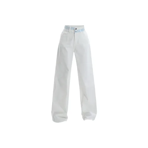 Белый медведь Белый Женские джинсы