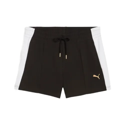 PUMA T7 Черные Женские Повседневные Шорты