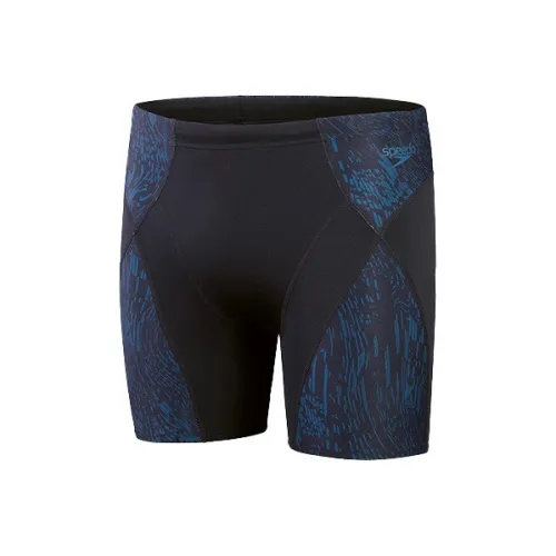 Speedo Черный/Deep Циановый Мужские Плавательные Шорты