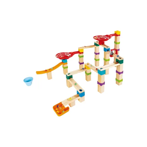 HAPE Rolling Slider Большой объем Одежда Sets Деревянный Incline Красный Beans Track Fun Toys