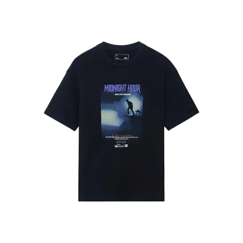 LINING Скейтборд T-Shirt Унисекс Черный