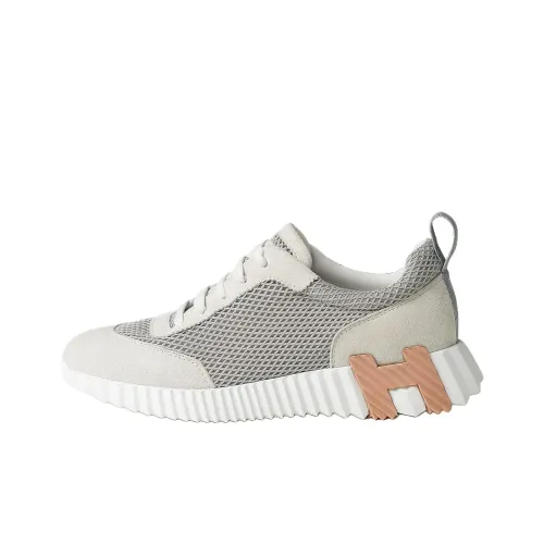 HERMES Низкий топ Повседневная обувь Женская Бежевая