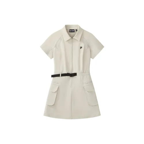 FILA FUSION URBAN TECHfilafusion Короткий рукав Платье Женское