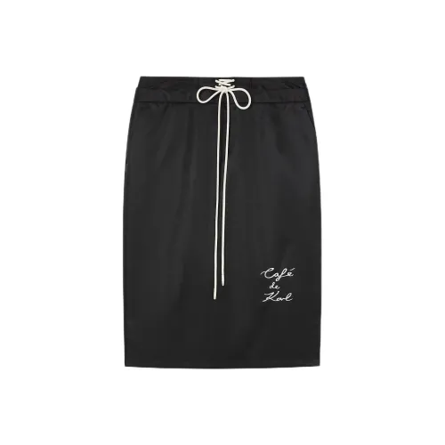 KARL LAGERFELD SS25 Повседневный Длинный Юбка Женские