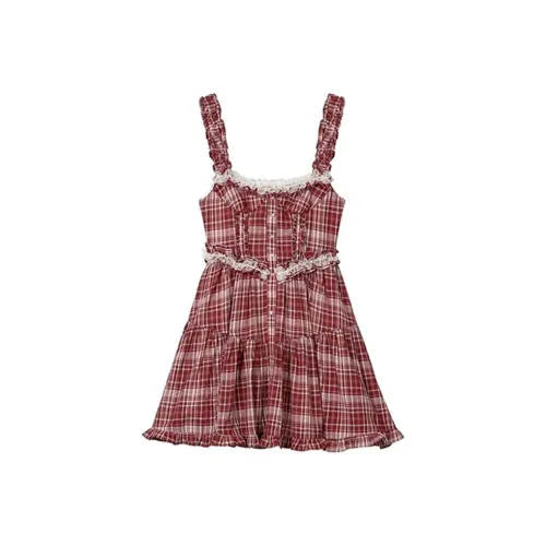 GEZITAI Red Женские Слиплатья