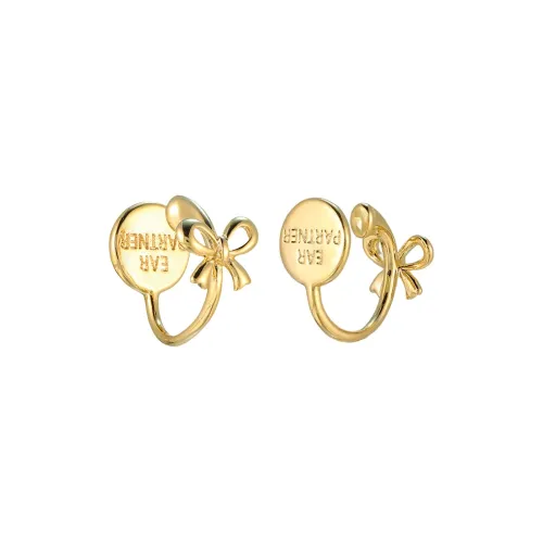 EAR PARTNER Медная нижняя заколка On Серьги Женские