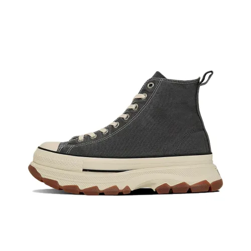 Конверс All Star Trekwave Износостойкие Высокие Кеды Унисекс Серые