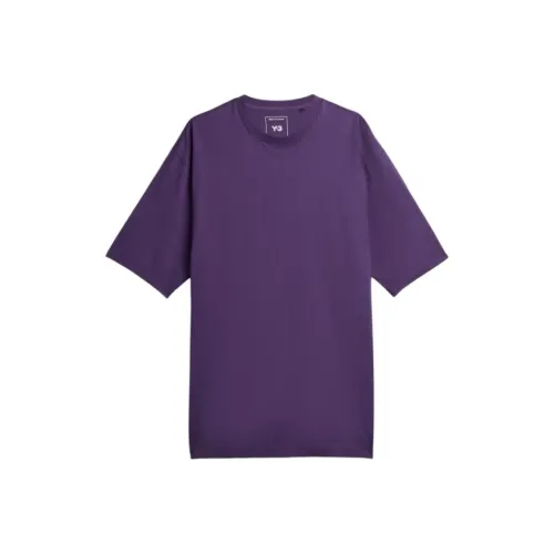 Y 3 Фиолетовый Мужской T-Рубашки