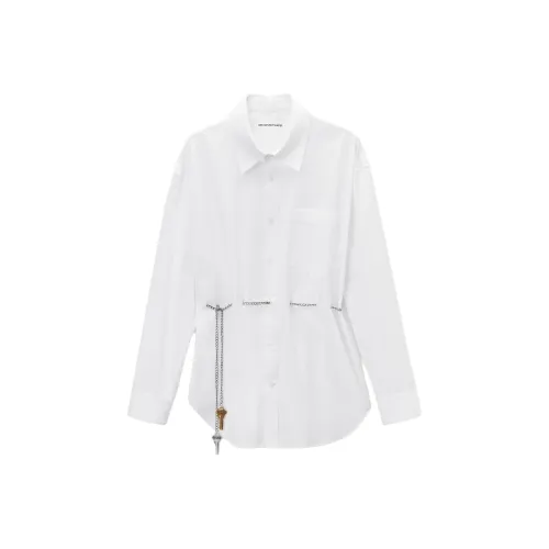 Alexander Wang FW25 Рубашка Женская Белая