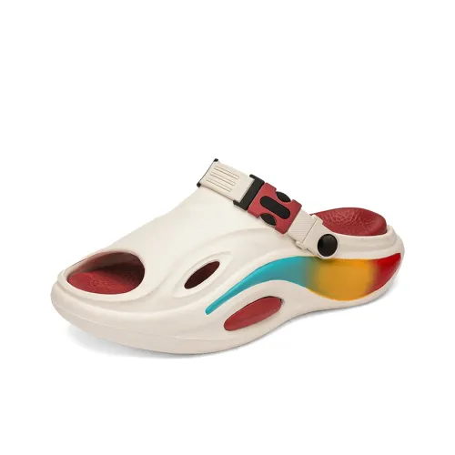 TONYBEAR Слипоны Бежево-красные Мужские