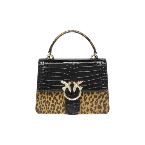 PINKO Galleria Телячья кожа Одно плечо Сумка Маленькая Женская Черная