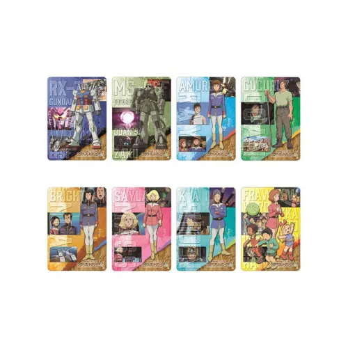 BANDAI Прозрачная пластина Мобильный воин Гандам Kuulus DE'AN Остров товары по IP