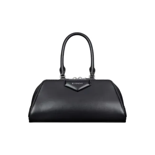 Givenchy Antigona Телячья кожа Одно плечо Сумка Маленькая Женская Черная