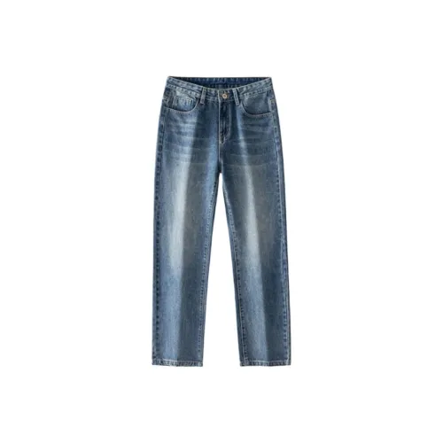 HKRXEC Синий Мужской Джинсы