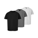 Чёрный + Белый + Серый [Набор из 3 шт: Брат + Сестра]