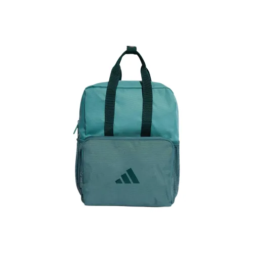 Adidas Полиэстер Carry Рюкзак Детский Изумрудно-Зеленый