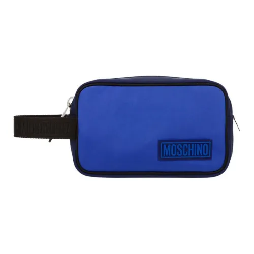 MOSCHINO Полиэстер Путешествие Сумка для хранения Мужской Синий