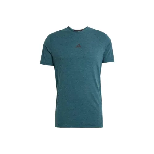 adidas Clothing Циановые Мужские T-Рубашки