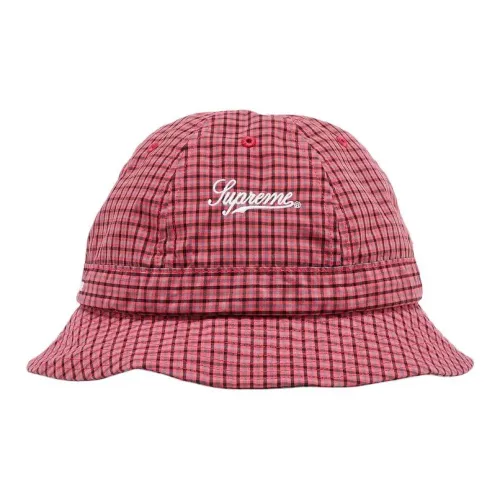 Supreme Панамы Унисекс Red