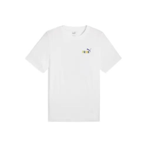 PUMA Белая Мужская Футболка