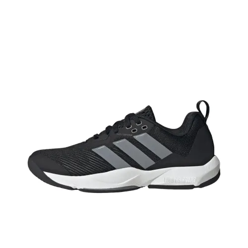 Adidas Rapidmove 2 Устойчивые к истиранию низкие беговые кроссовки для женщин черный серый белый