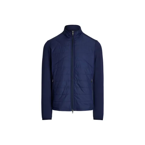 Ralph Lauren SS25 Хлопковый пуховик Мужской Морской синий