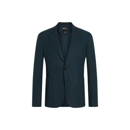 Ermenegildo Zegna Темно-синий, зеленый, мужской, деловые костюмы