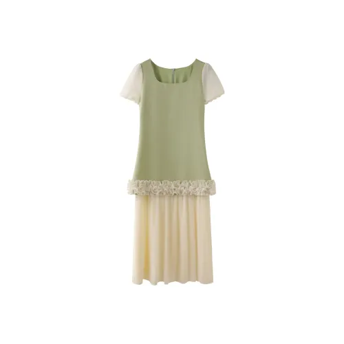 Miss Chipmunk Короткий рукав Платье Женское