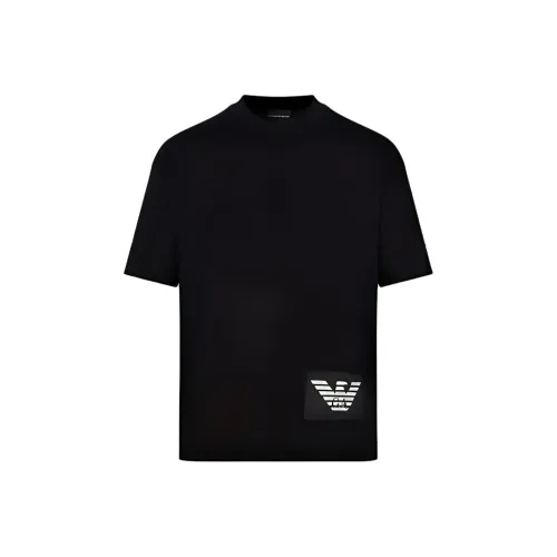 EMPORIO ARMANI Черные Мужские T-Рубашки