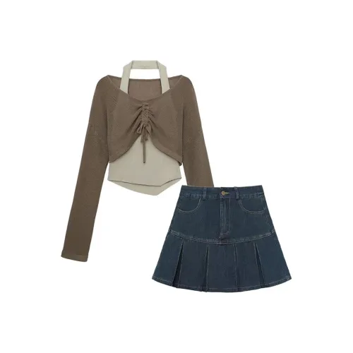 VKXOW Женские комплекты с юбкой